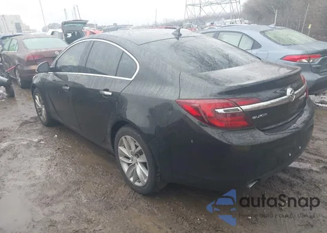 2014 Buick Regal Turbo Premium I из США, поврежденный, VIN 2G4GP5EX2E9176344